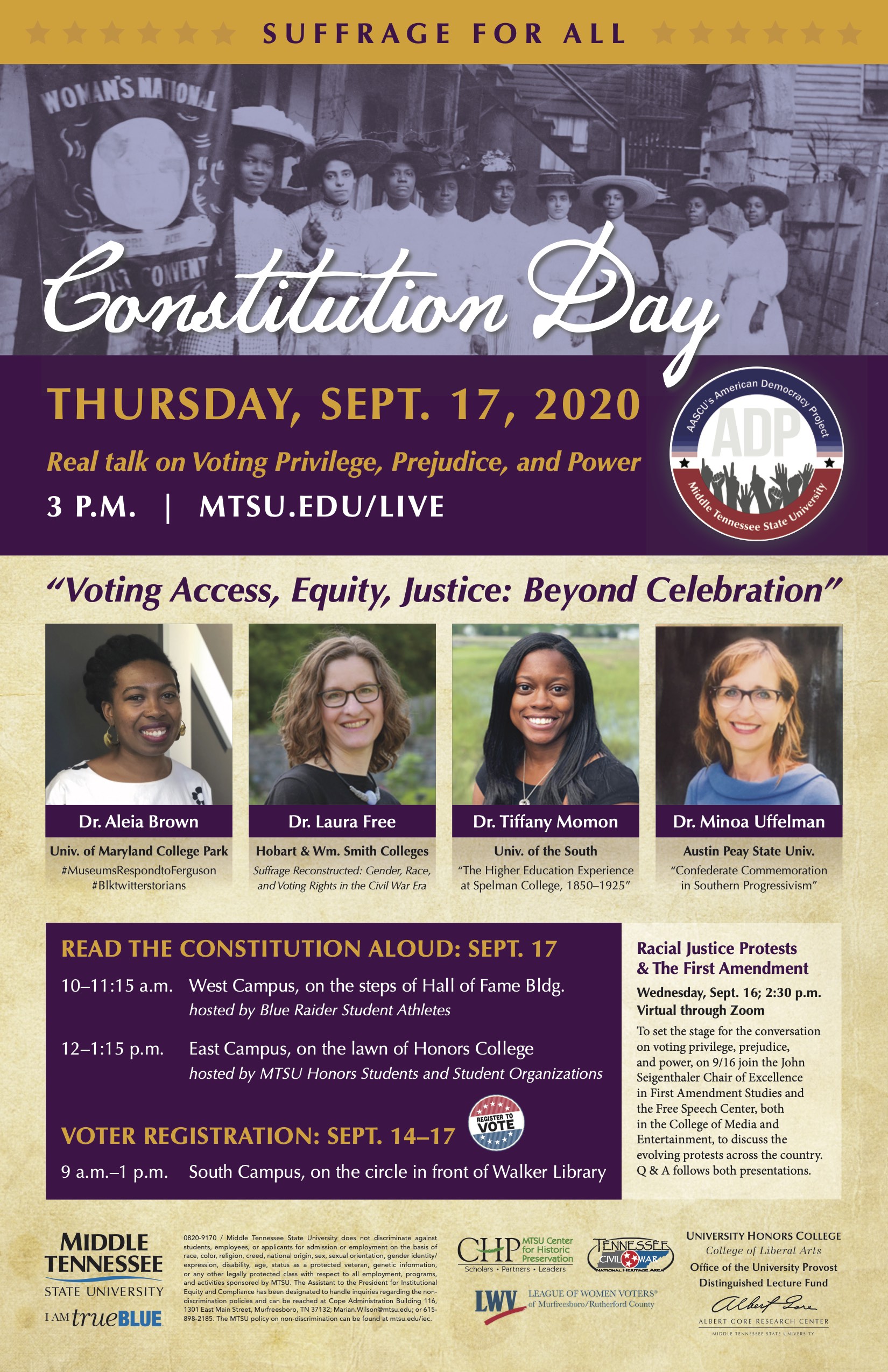 Constitution Day 2020 Poster
