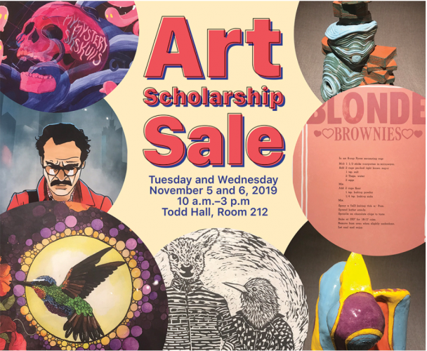 Art and Design Work Sale to Support Department Scholarships