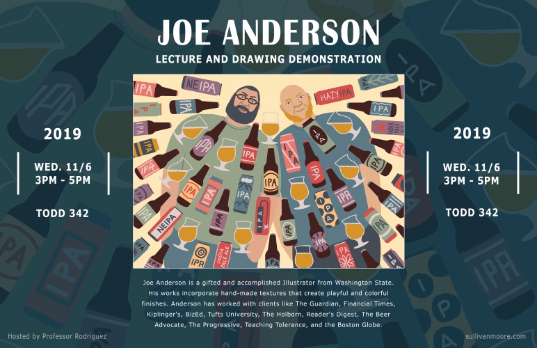Joe Anderson–Lecture and Drawing Demonstration