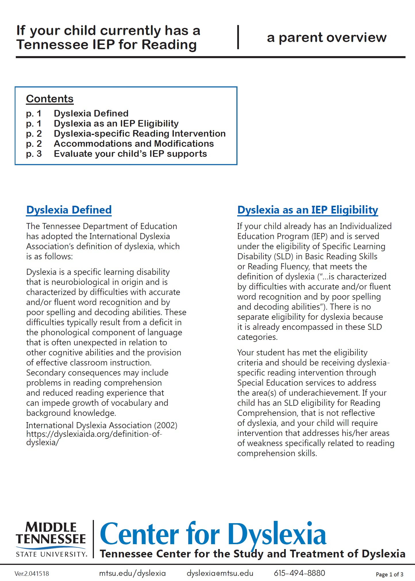 How Dyslexia Fits within a Current IEP for Reading Cover Image