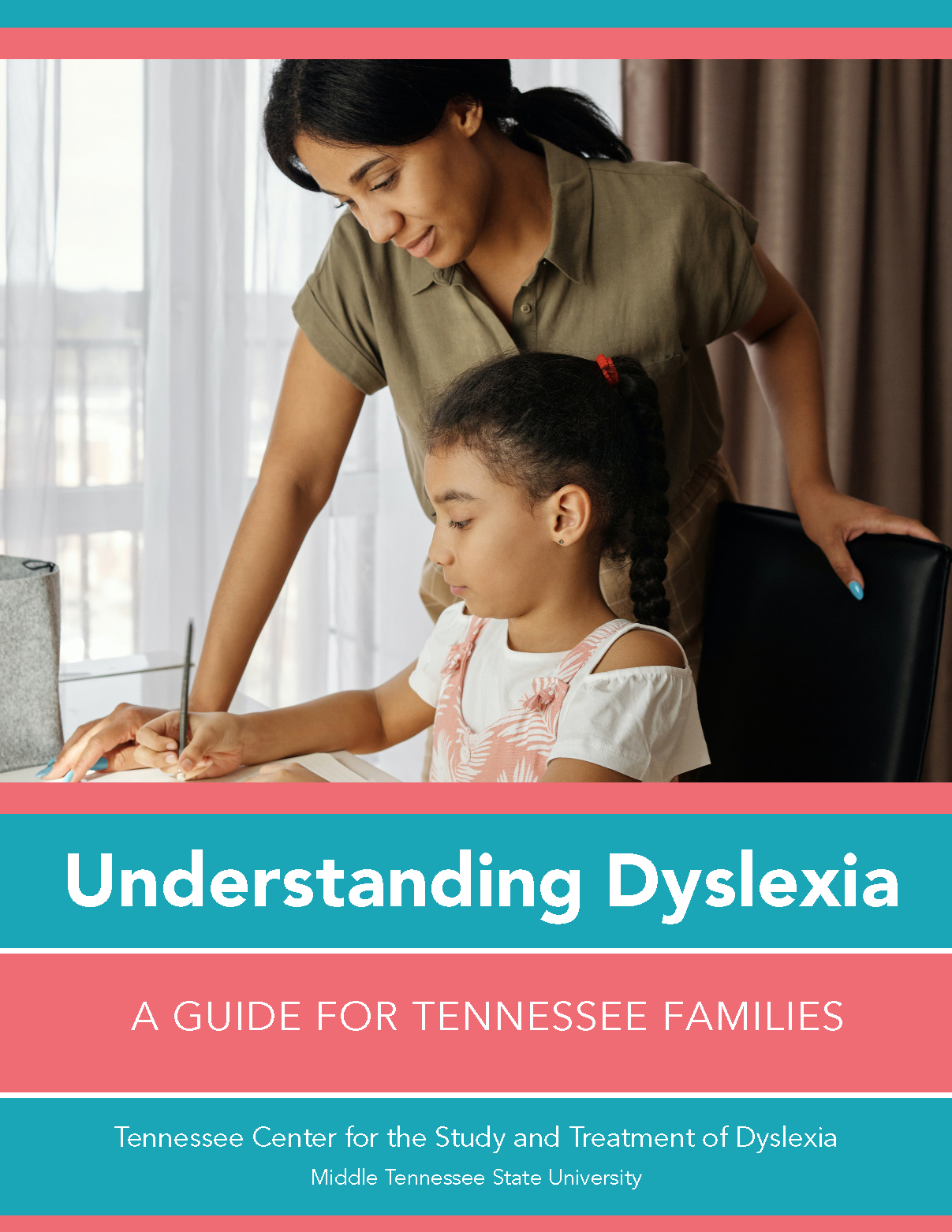 Understanding Dyslexia A Guide for Tennessee Families Cover Image