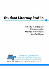 Student Literacy Profile