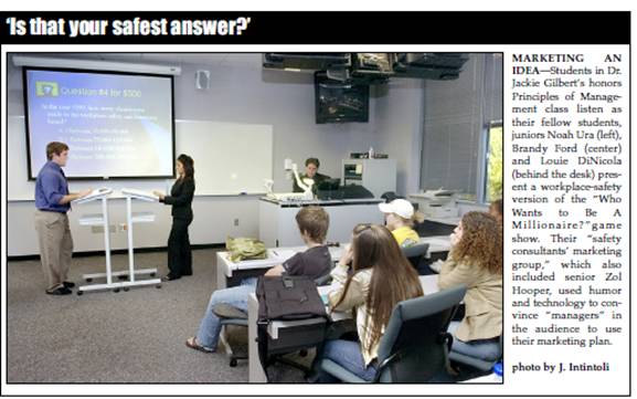 safest answer classroom project description