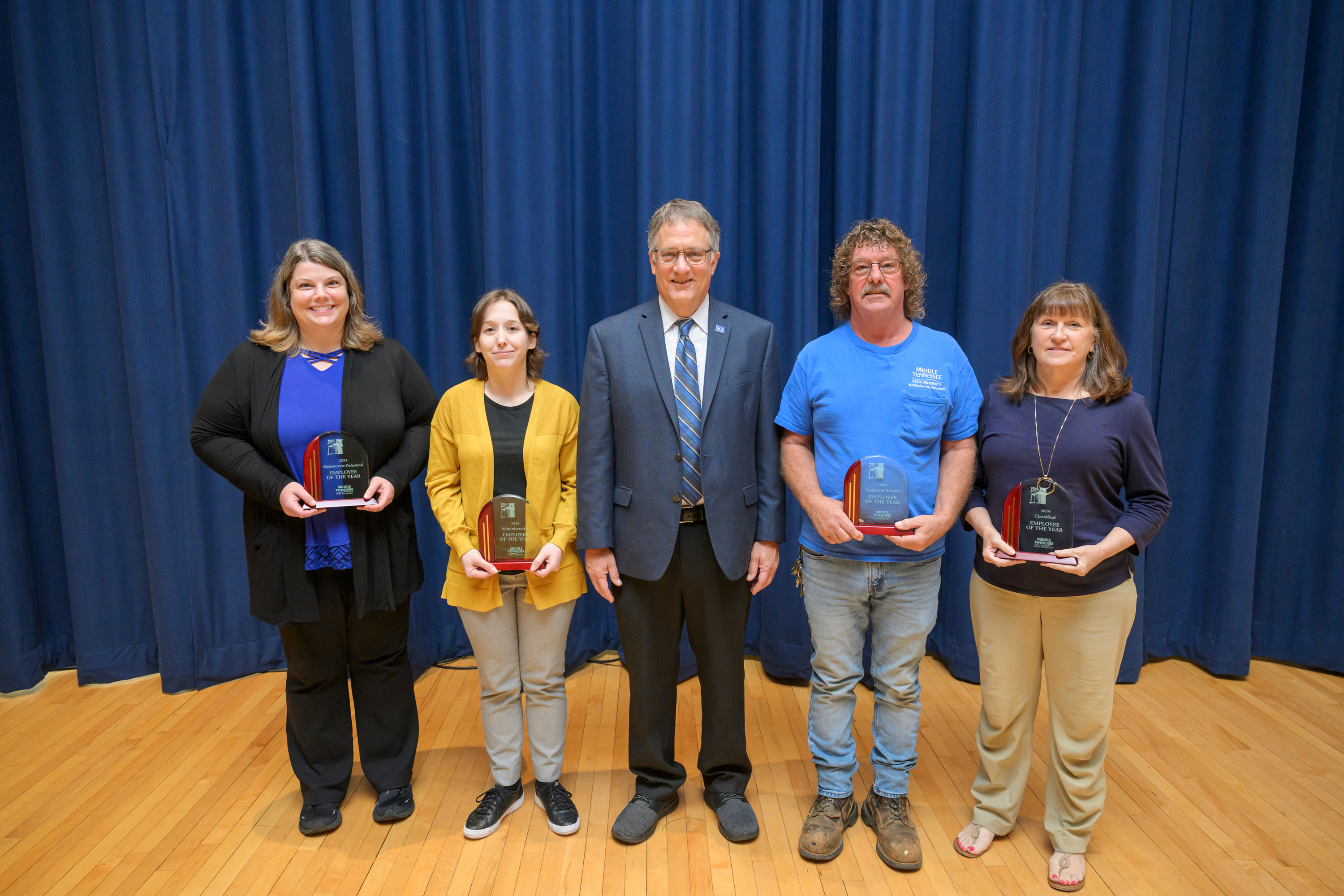 2024 Employees of the Year with Mark Byrnes