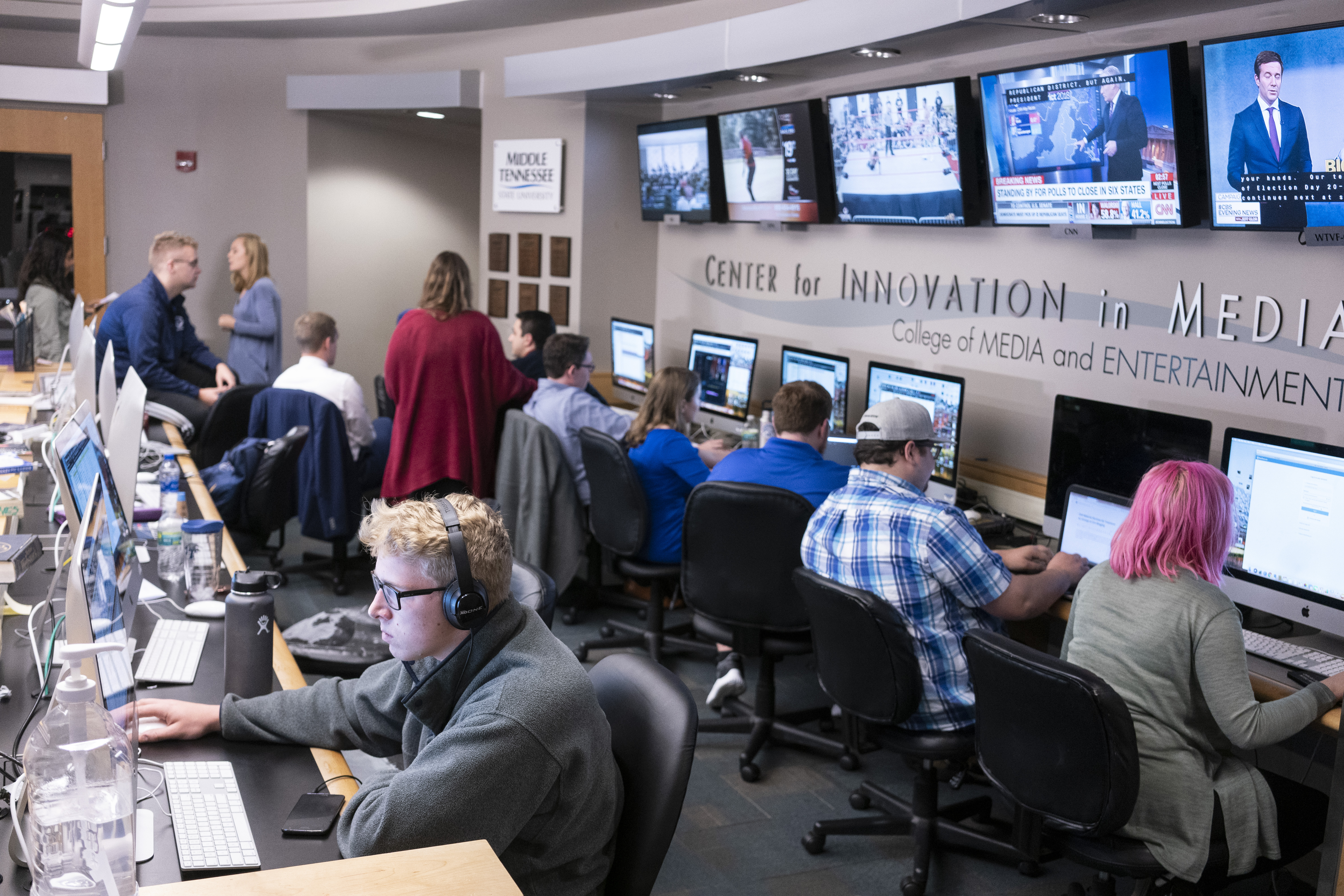 The Center for Innovation In Media Newsroom