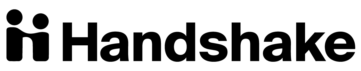 Handshake Logo black PNG