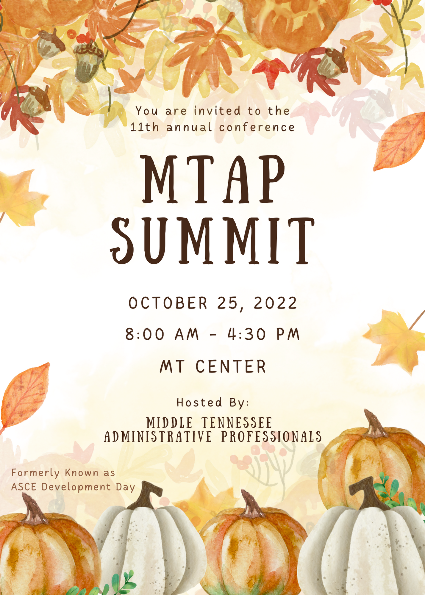 MTAP Summit Info