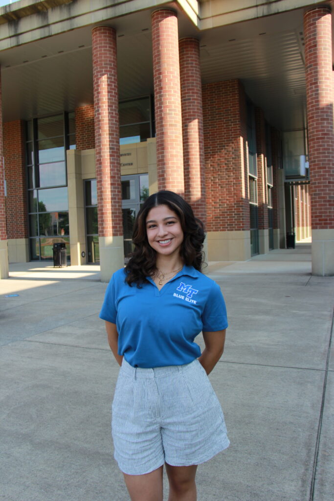 Headshot of Blue Elite, Linsey Mata