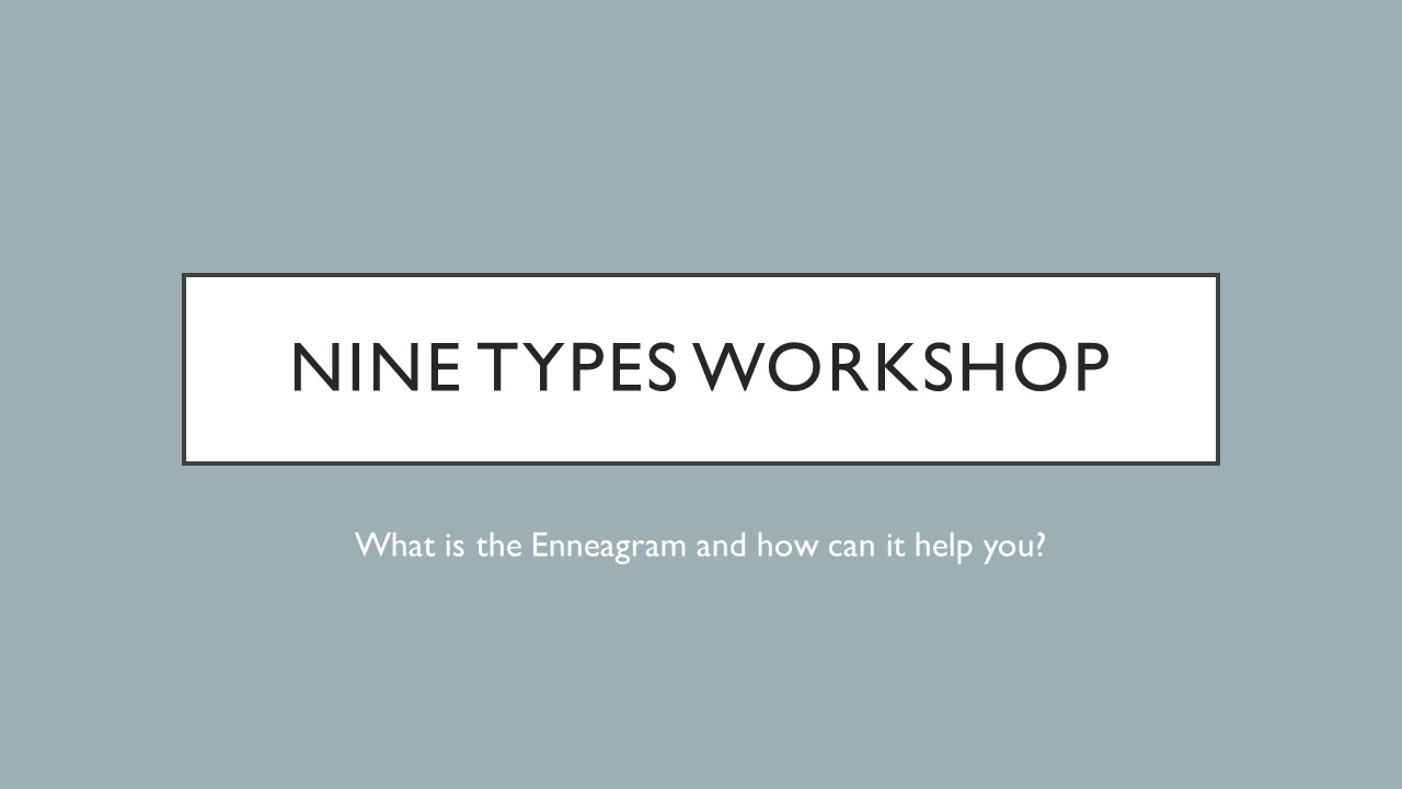 Enneagram Workshop