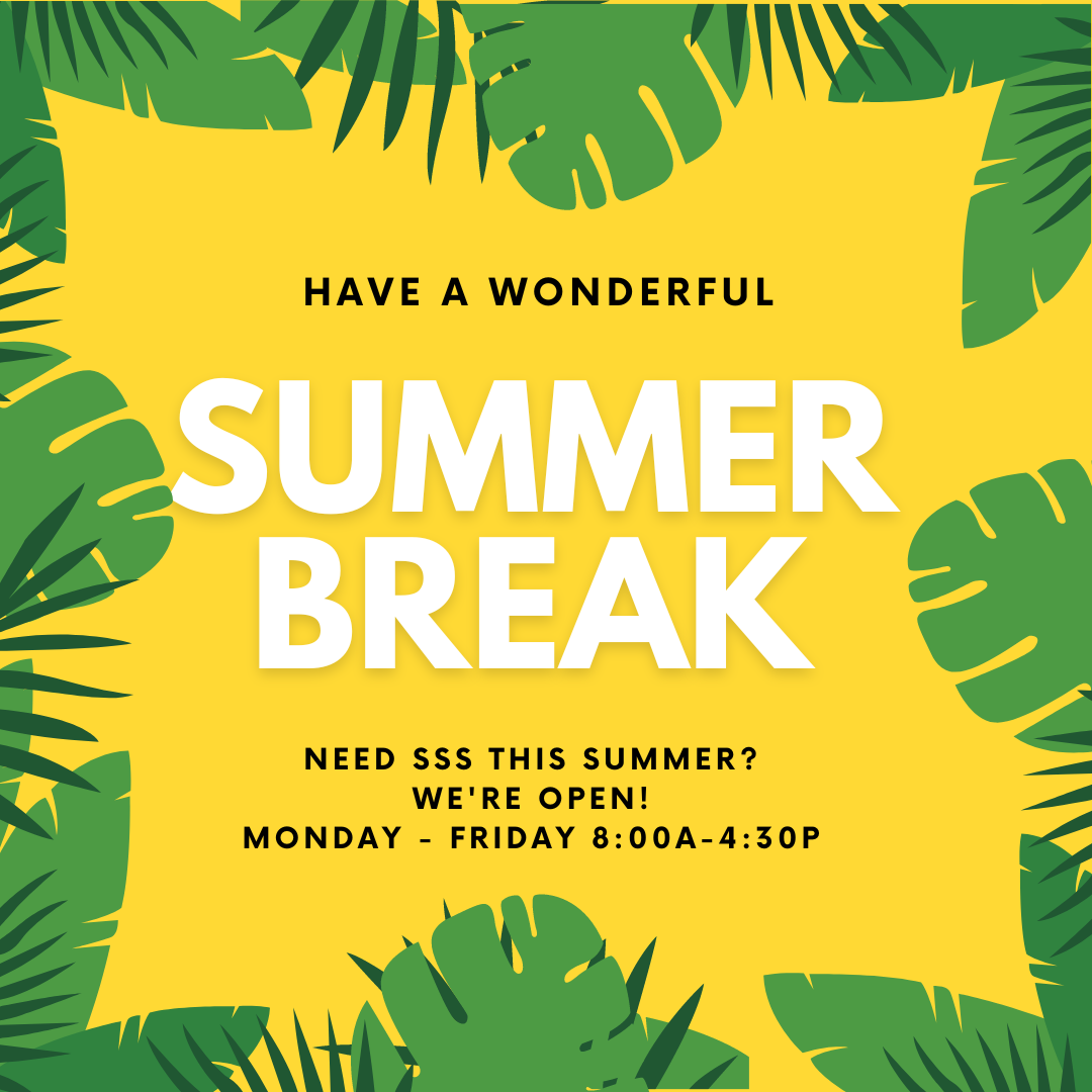 Have a Wonderful Summer Break!