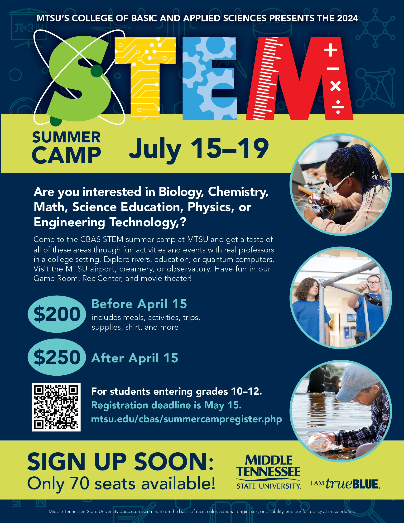 CBAS Summer STEM Camp