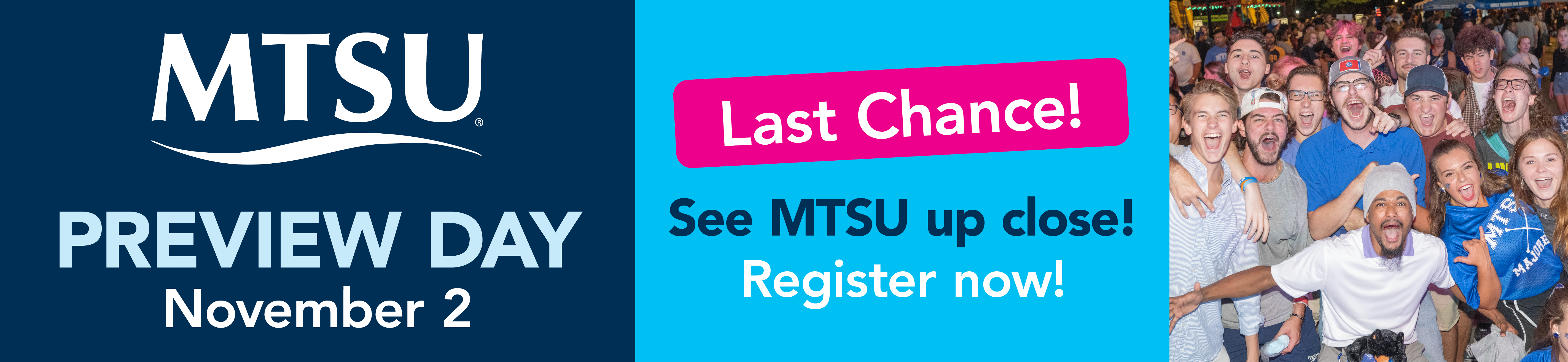 MTSU Preview Day November 2