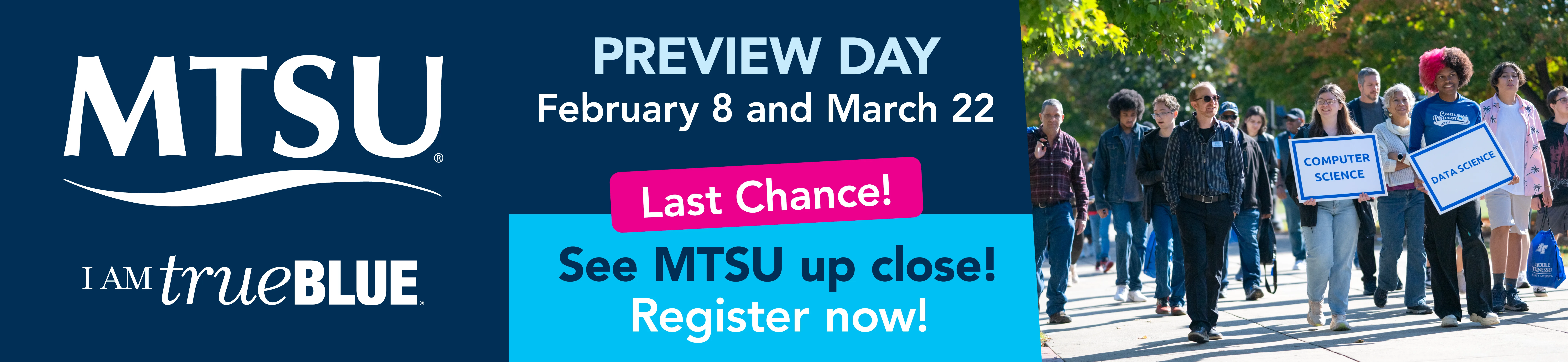 Preview Day February 8 and March 22